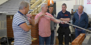 The country’s leading expert Bryan Hindle of Bricktie Leeds, passing on his knowledge