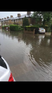 Peterborough Road, Carshalton Flood, June 2016
